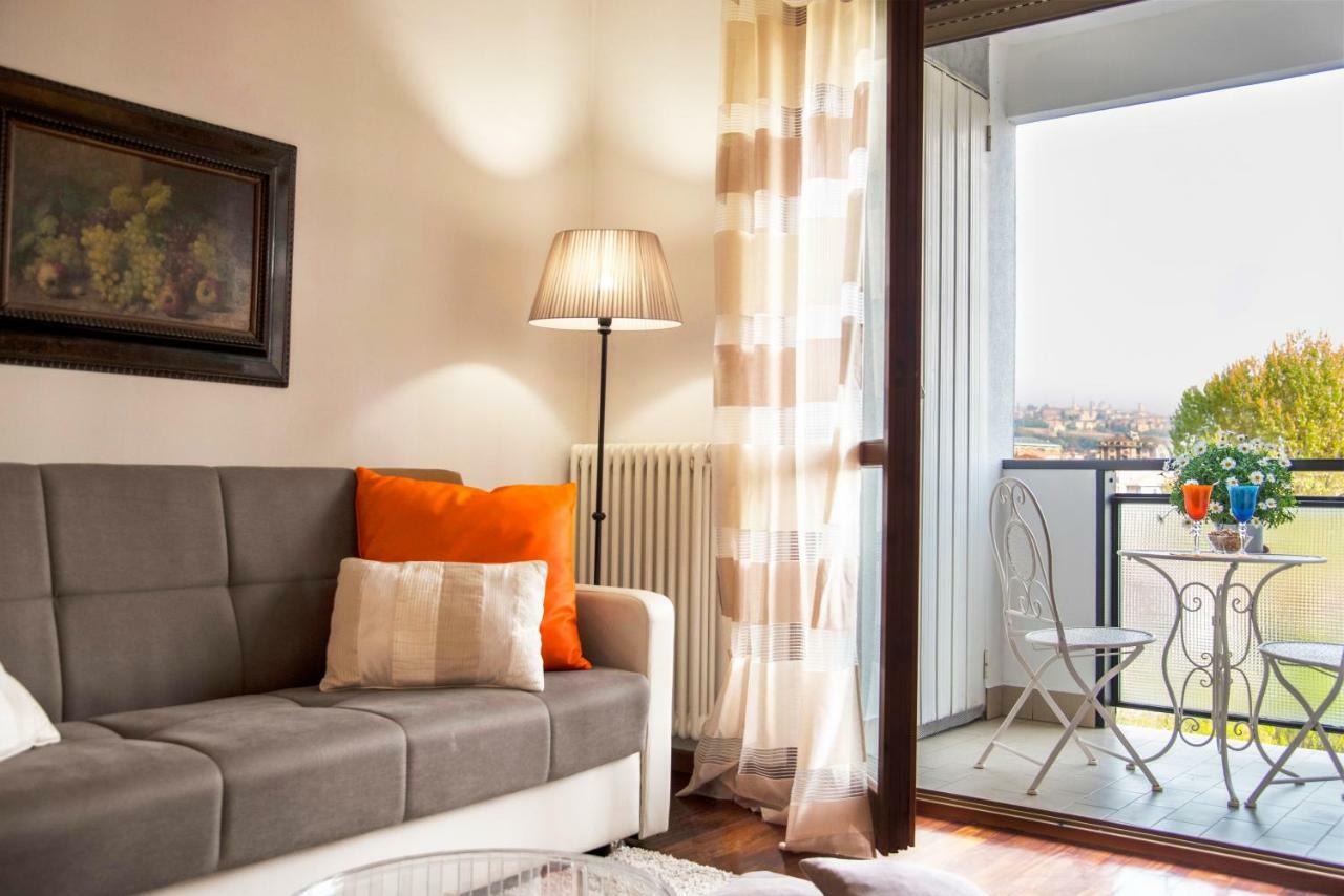 Chic Panoramic Apartment Bergamo Buitenkant foto